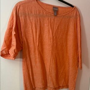 Chaco Women's Orange Short Sleeve Tee